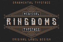 Medieval Kingdoms Label font