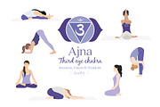 Big bundle of yoga postures, an Illustration by Sunnyfields (Thumbnail 4 of 15)