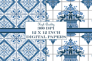 Azulejos And Delft Tile Patterns