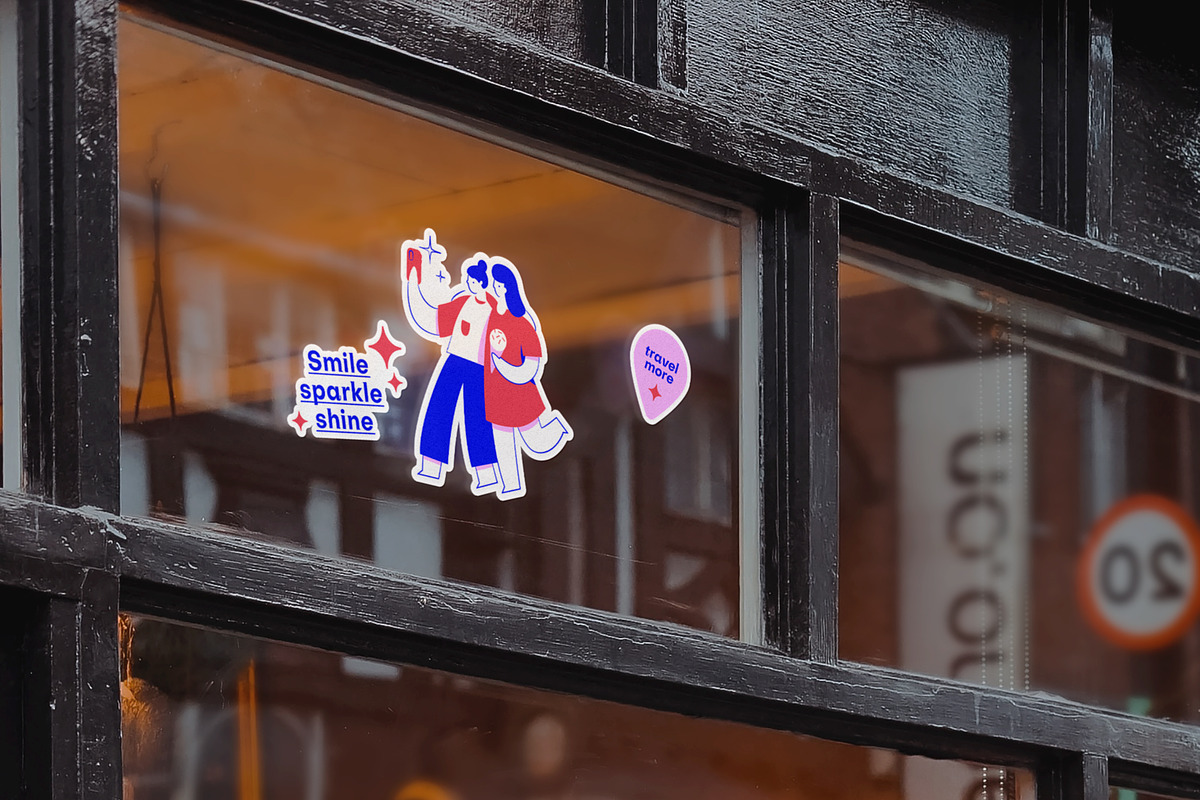 Summer activities sticker pack