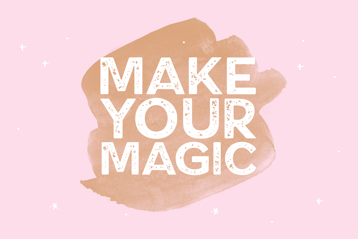 Dream Maker | Distressed Font preview 6