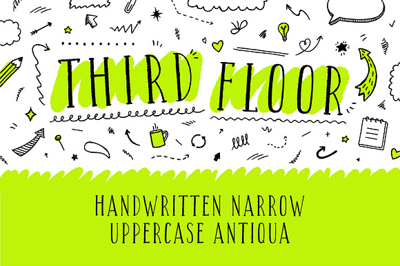Third Floor Latin & Cyrillic font preview 6
