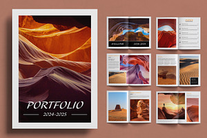 Portfolio Layout Template, a Magazine Template by ContestDesign