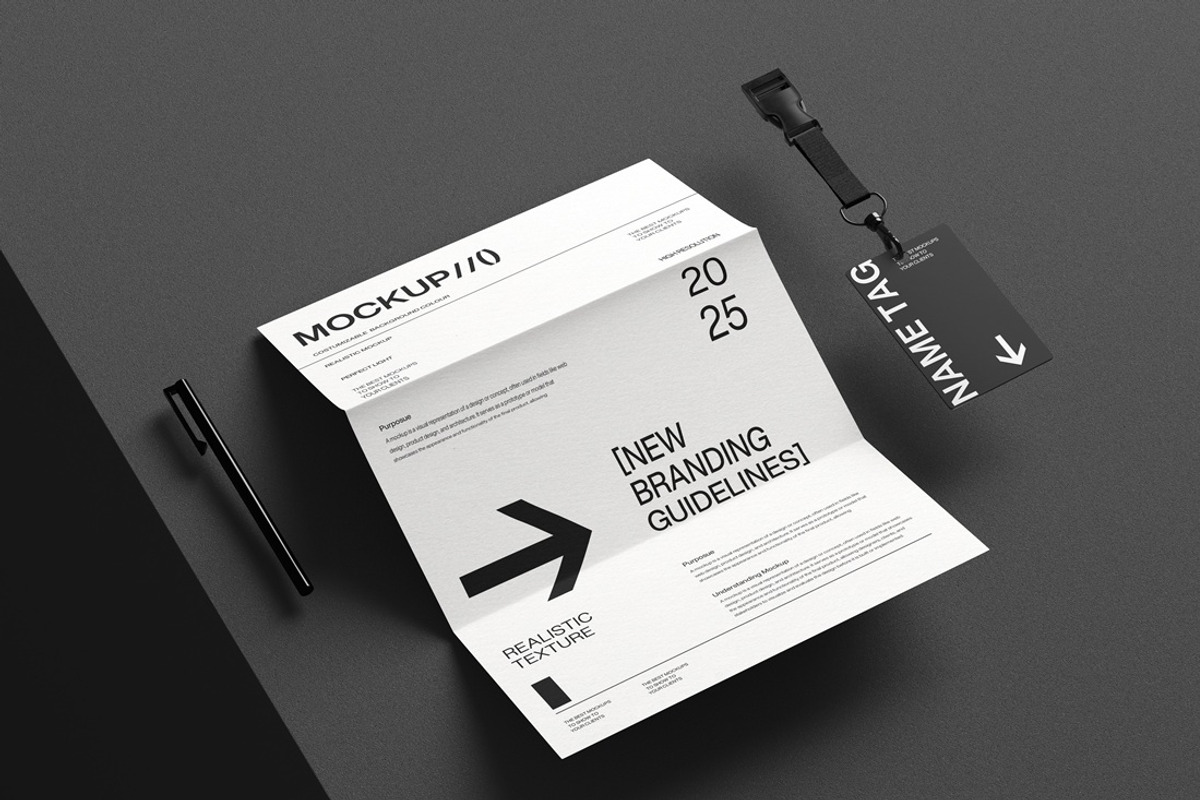 Modern Stationery Branding Mockup, an Advertising Mockup by East Gallery (Photo 8 of 15)