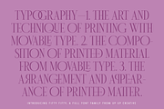 Fifty Fifty Complete Family, a Serif Font by Up Up Creative (Thumbnail 3 of 15)