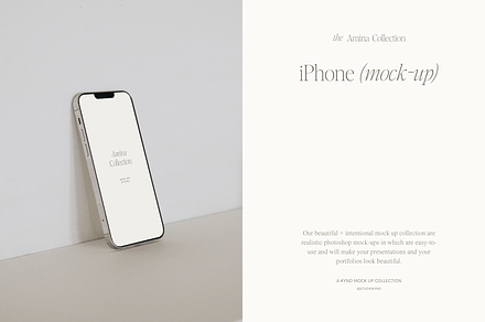 The Amina Collection - iPhone MockUp