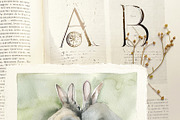 Hello Spring Watercolor ClipArt, an Animal Illustration by whiteheartdesign (Thumbnail 23 of 24)
