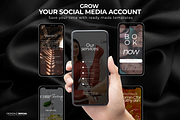 Luxury IV Therapy Instagram Posts, a Social Media Template by design4social (Thumbnail 4 of 8)