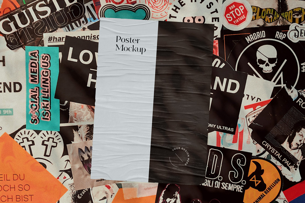 Poster Mockups Bundle, an Advertising Mockup by Design Squad (Photo 7 of 17)