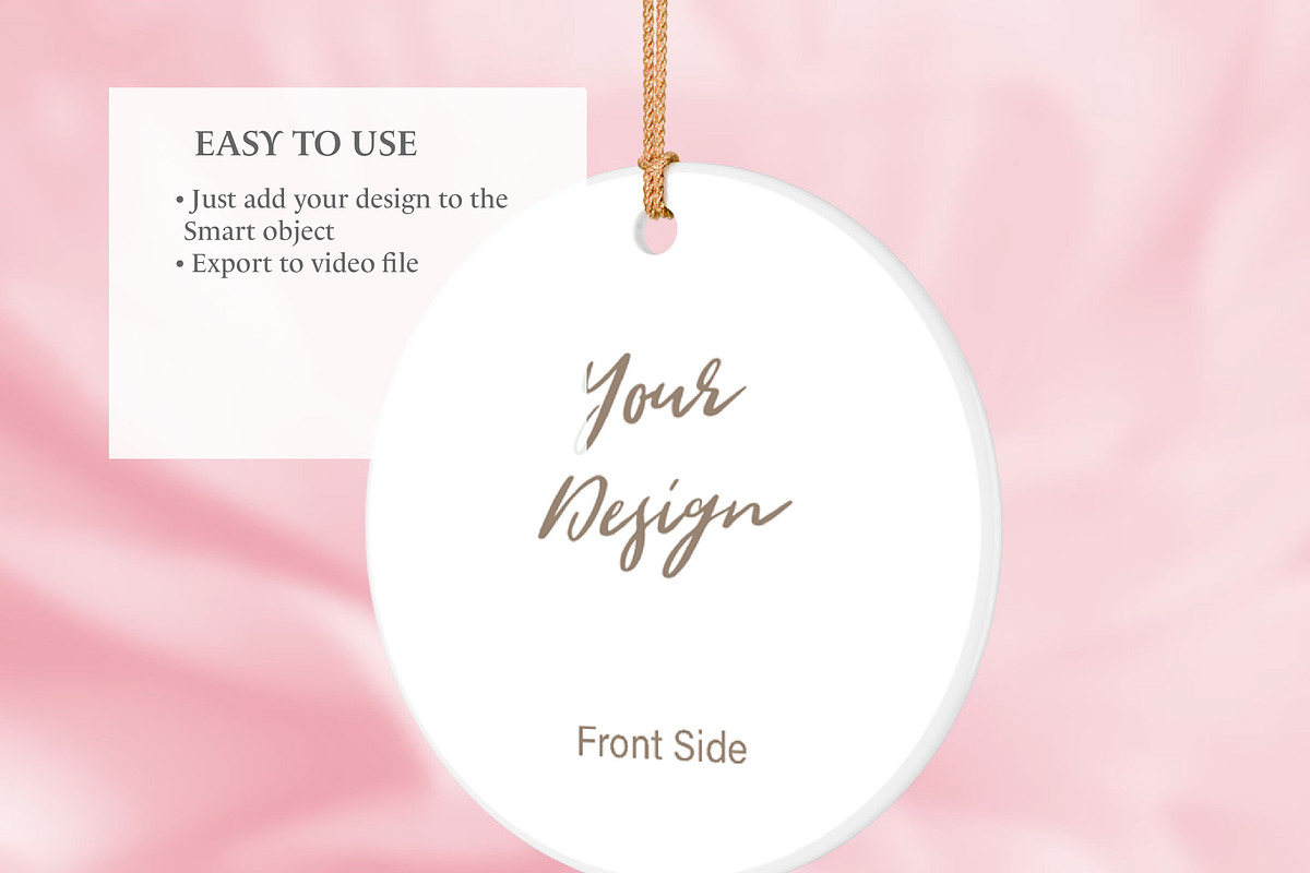 Ceramic Ornament Video Mockup, a Cups & Container Mockup by MockupsBox (Photo 4 of 5)