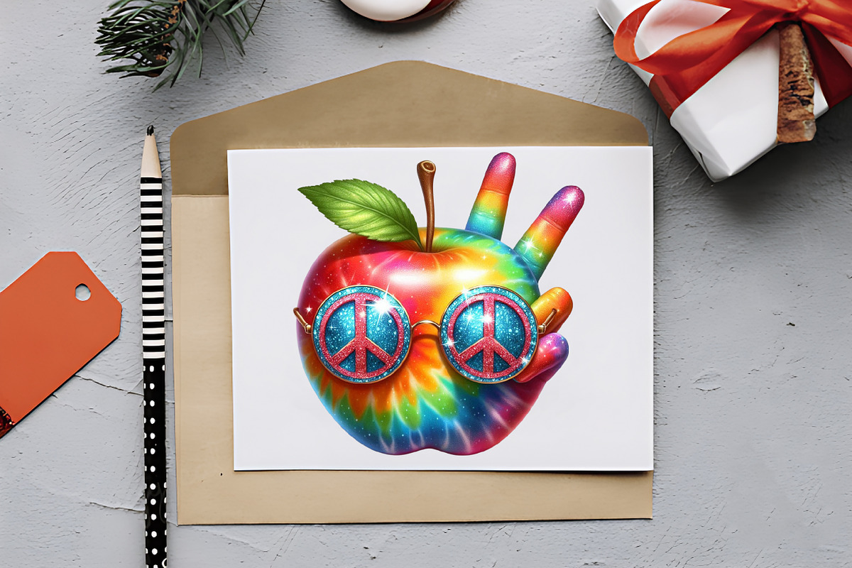 Groovy School Clipart Bundle, Retro, an Illustration by RobertsArt (Photo 6 of 7)