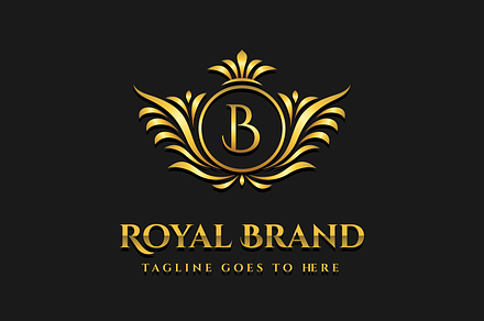 Royal Logo, Luxury Logo Template