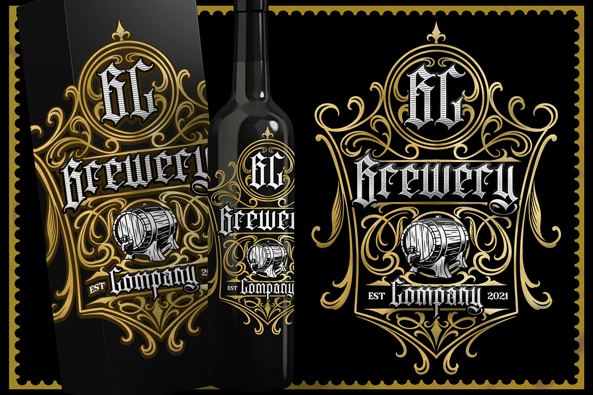KINGSTOWN, a Blackletter Font by dansdesign (Photo 2 of 10)