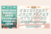 City Landmark, a Script Font by uncurve (Thumbnail 6 of 9)