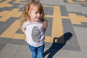 100 Kid's T-Shirt Mock-Up 2018 #22, a Shirt Mockup by Freeman Studio (Thumbnail 31 of 107)
