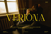 Veriona || Serif Font, a Serif Font by Idea Studio (Thumbnail 1 of 10)