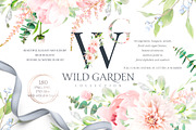 Watercolor Botanical set, an Illustration by TL Design (Thumbnail 1 of 14)