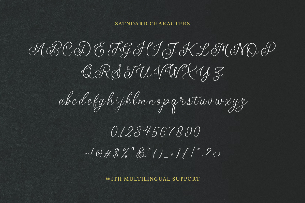 Bitterdine - Natural Calligraphy, a Script Font by Sarid Ezra (Photo 9 of 9)