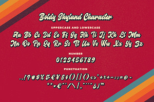 Boldy Skyline A Retro Script Font