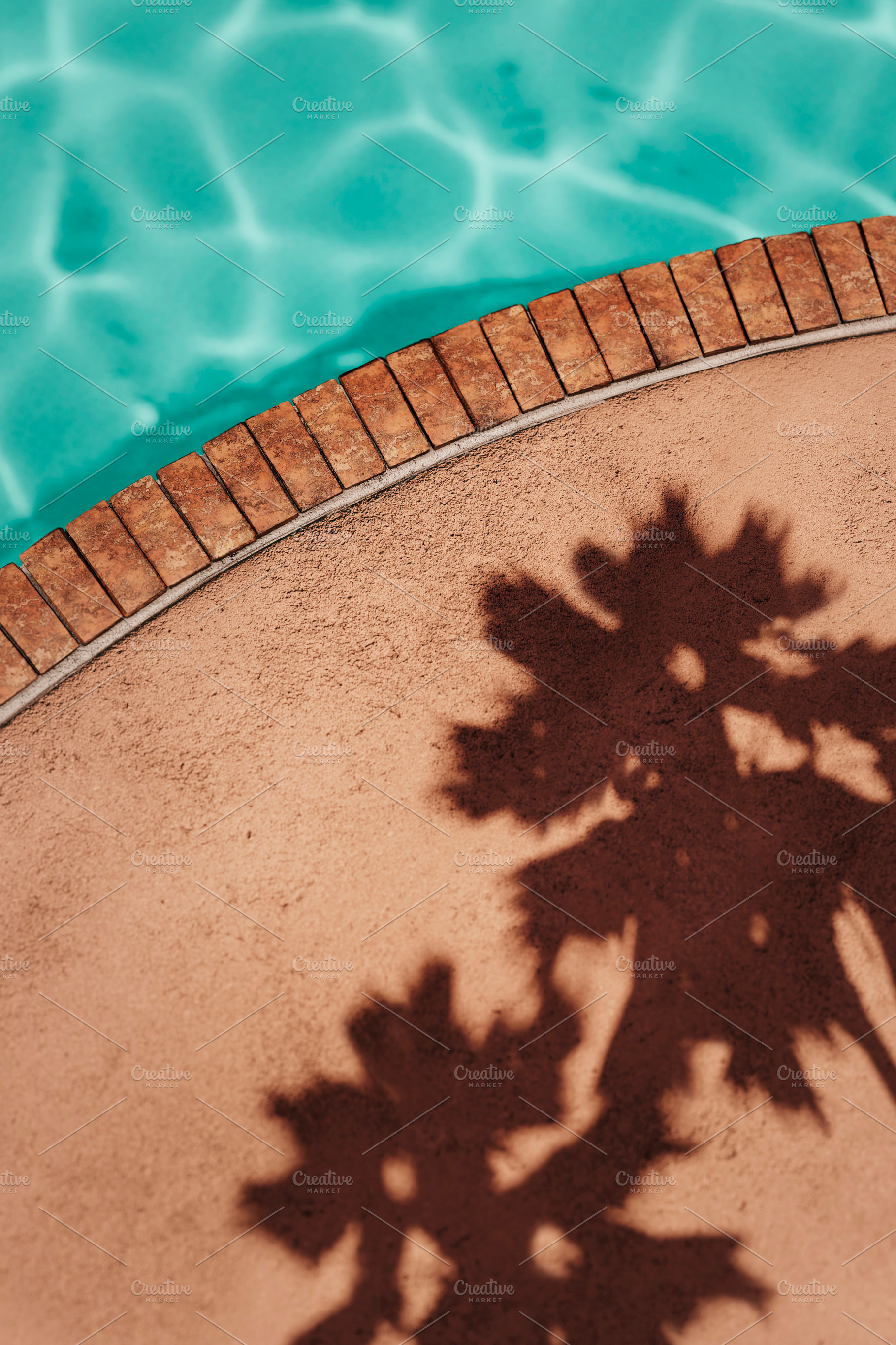 Summer background pool water beach., a Holiday Photo by hitdelight