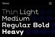 Arkibal Mono, a Sans Serif Font by Jan-Christian Bruun (Thumbnail 2 of 14)
