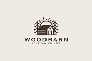 Woodbarn Logo Template, a Branding & Logo Template by Guna Studio (Thumbnail 1 of 4)