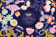 Spring Flowers Set, a Seasonal Illustration by Bloomart Studio (Thumbnail 1 of 7)