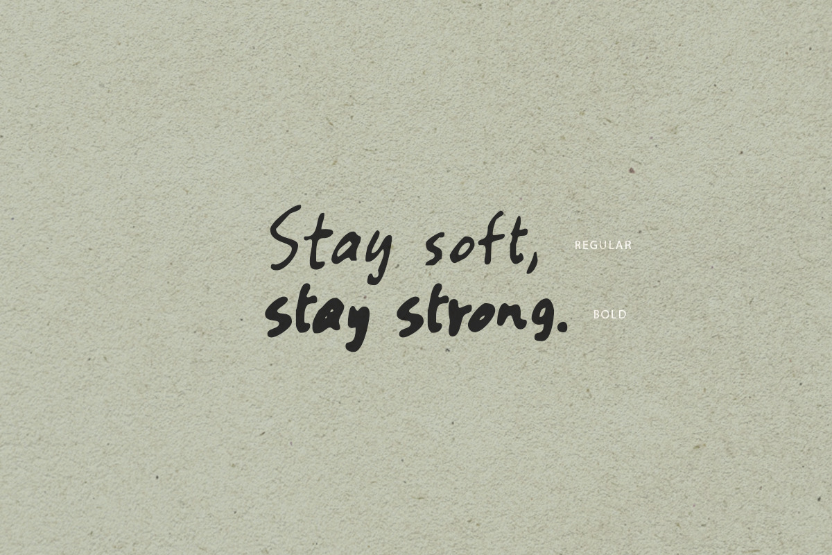 Souvenir Notes - Quote Font, a Handwritten Font by Sarid Ezra (Photo 4 of 9)