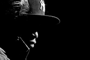 Black and White Rapper Male Photo