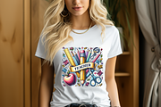 Teacher and School Stationary Design, a Decorative Illustration by Bubble Pixel (Thumbnail 4 of 5)