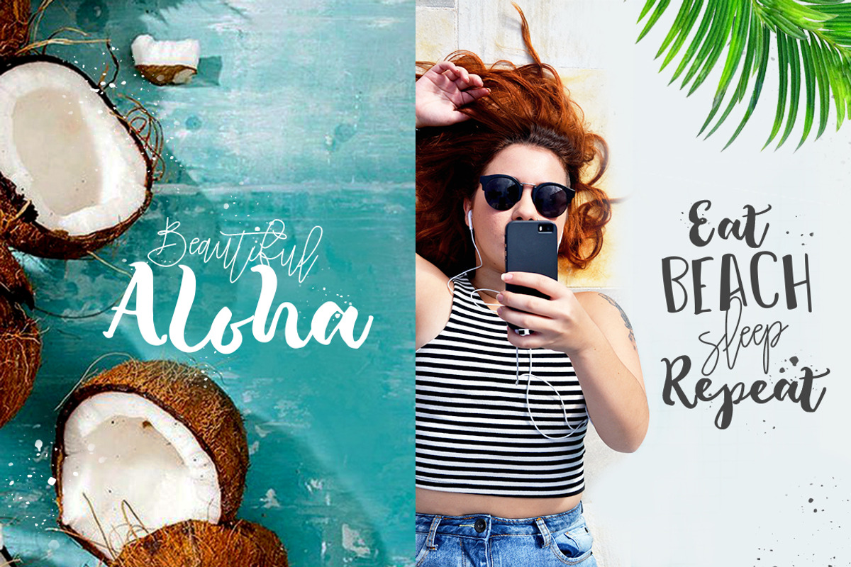 SALE !!! The Tropical - 5 Fonts preview 3