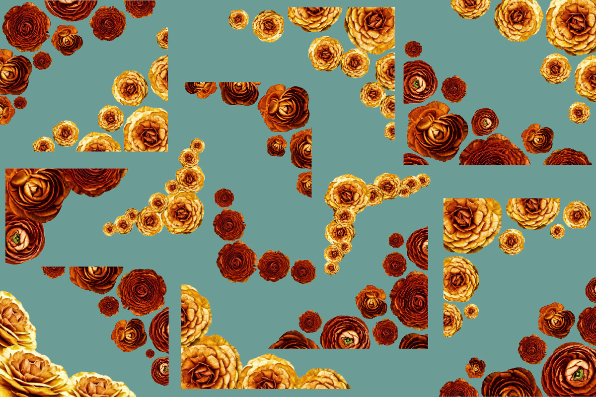Ranunculus Borders & Autumn ClipArt, an Object Graphic by Turning Moss (Photo 4 of 6)