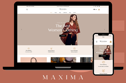 WIX Website Template | Maxima, a Websites & App Template by Wix Studio