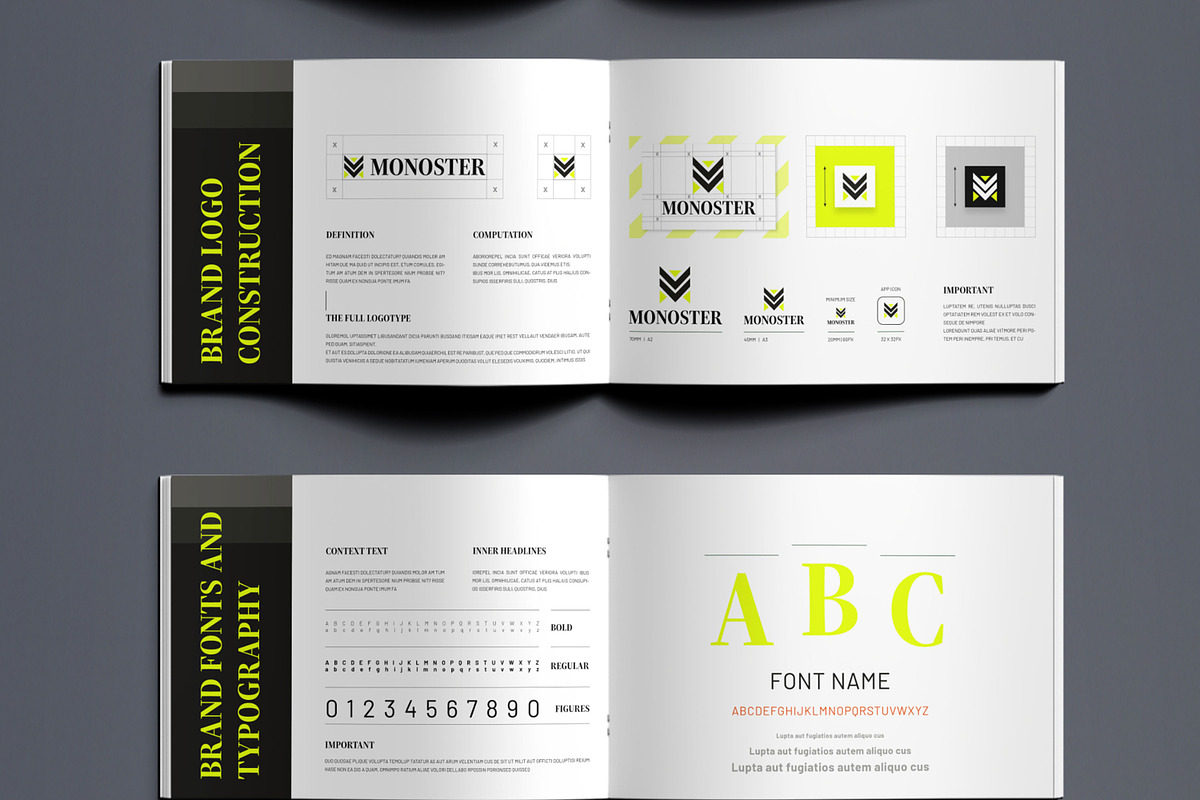 Professional Brand Identity Template preview 3