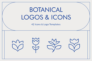 Botanical Logo Kit, a Branding & Logo Template by Paulina Sara Design