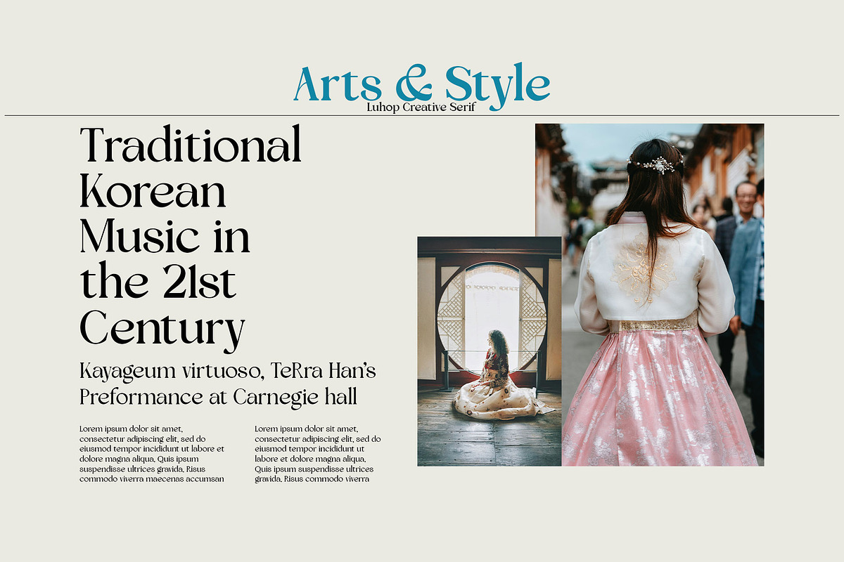 Tensura, a Serif Font by LuhopCreative (Photo 7 of 21)