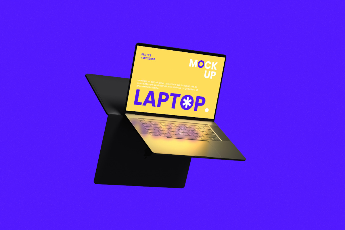 Laptop Mockup, a Mac Mockup by Rielismee (Photo 4 of 5)