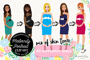 Maternity Pregnant Portrait Creator, a Person Illustration by Lauren Lesley Studio (Thumbnail 1 of 45)