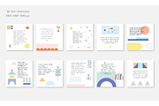 Playfulshapes. Social media template, a Social Media Template by Lera Efremova (Thumbnail 3 of 3)