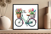 Watercolor Cozy Spring Sublimation, an Illustration by DreamCafeArt (Thumbnail 4 of 5)