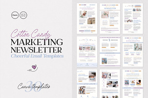 Marketing Email Newsletter Canva