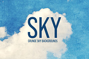Grunge SKY Backgrounds, a Texture Graphic by BIBIART (Thumbnail 1 of 7)