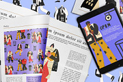 Fall nouveau.People&lifestyle, a Person Illustration by okchizh (Thumbnail 4 of 8)