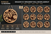 Dragon Fly Ornament wall Decor, an Object Graphic by OTVEY DESIGN (Thumbnail 1 of 13)