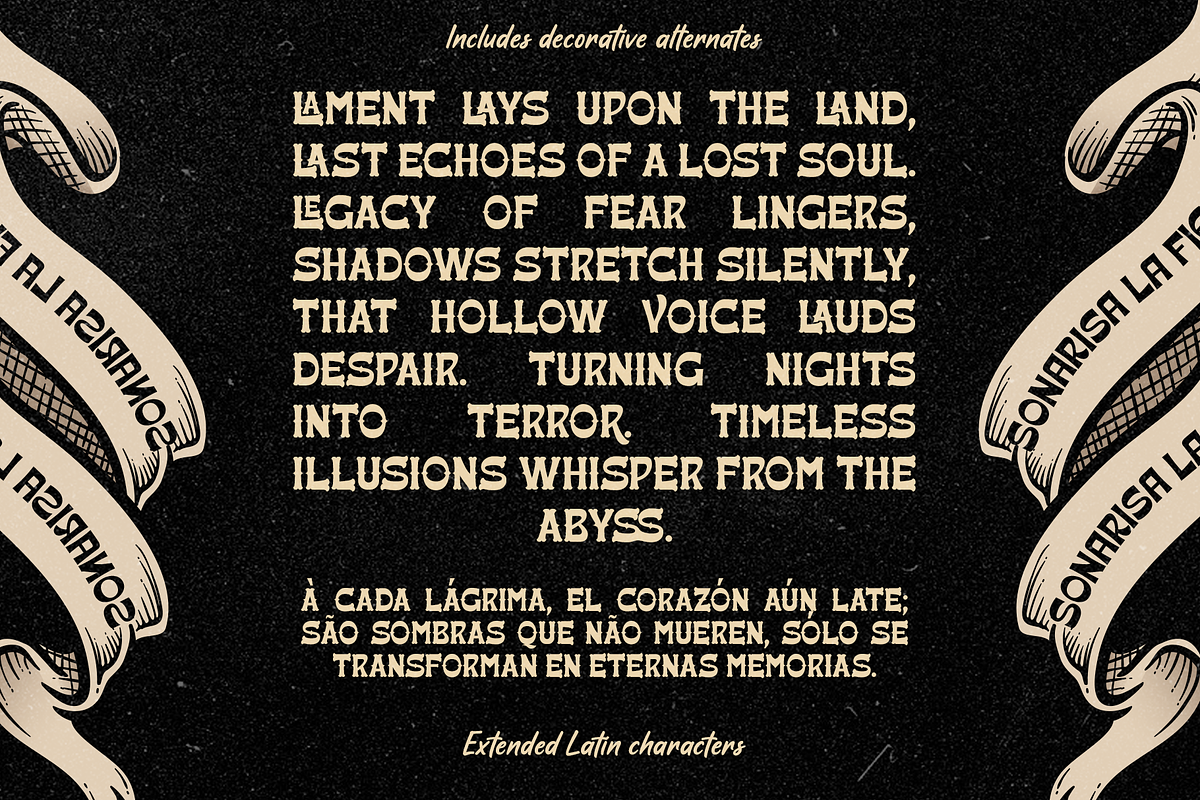 Sonarise La Fiesta – Heritage Font, a Slab Serif Font by Inviline.co (Photo 4 of 14)