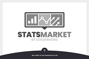 Stats Market Logo Template, a Branding & Logo Template by LOGOMAGINE (Thumbnail 12 of 13)