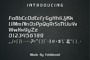 Fajara font, a Sans Serif Font by artditiastd (Thumbnail 2 of 3)