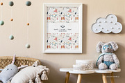 Portrait Frame in Baby Room Mock-up, a Print Template by Branda Keeps (Thumbnail 13 of 30)
