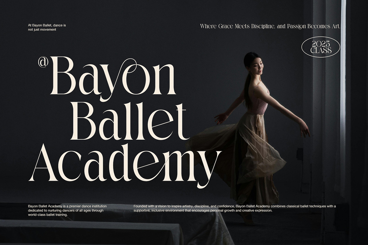 Thoren Elegant Serif Font, a Serif Font by Perfectype (Photo 4 of 8)