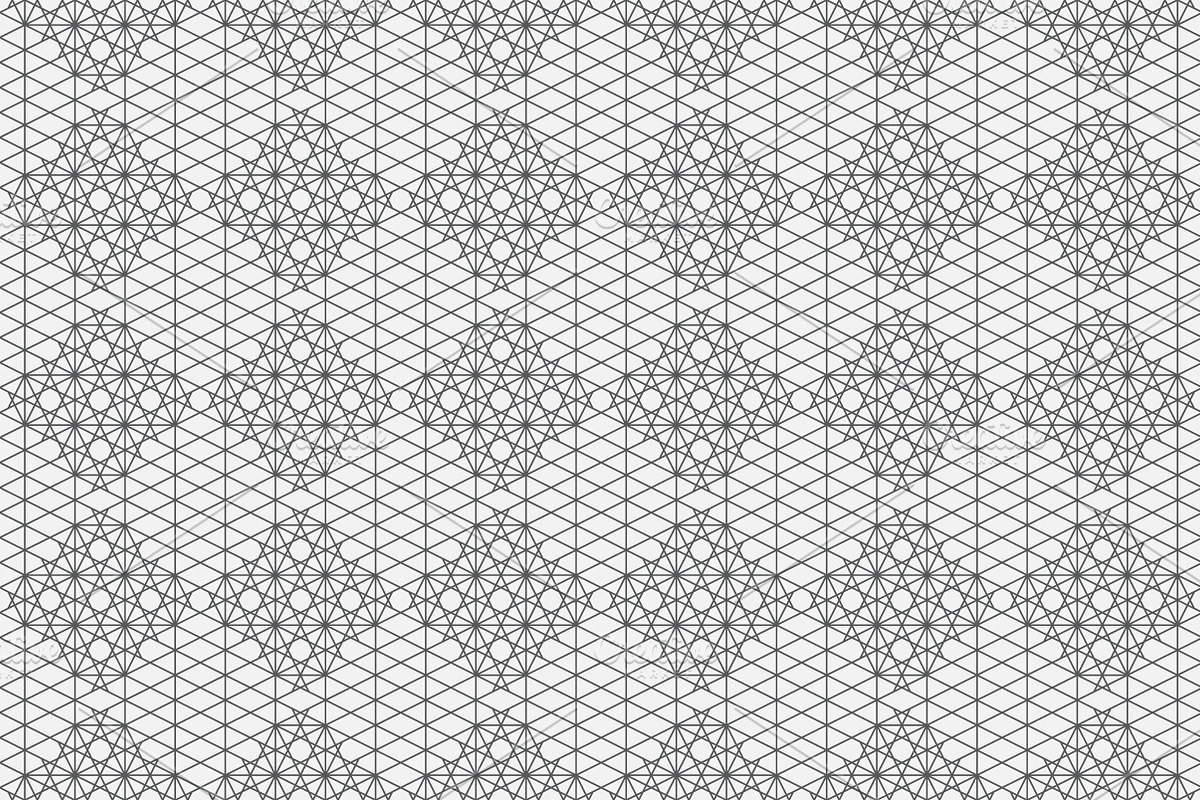 Linear seamless patterns. Big set, a Pattern Graphic by pattern shop (Photo 12 of 17)